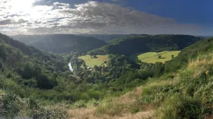 Les gorges de la Sioule au cœur des Combrailles bourbonnaises - © RCF Allier (Vincent Imbert)