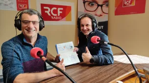 Franck Guigard (à gauche), Manuel Garcia - © RCF Drôme