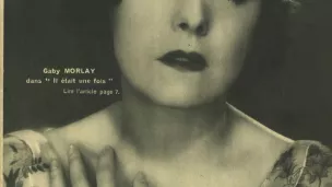 Gaby Morlay dans L'Image du 1er janvier 1933