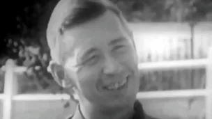Hergé lors d'un interview en 1962 ©Wikimédia commons