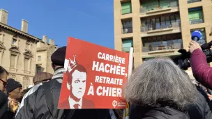 30 000 manifestants se sont rassemblés sur le vieux port de Marseille selon la police ©Nina Pavan