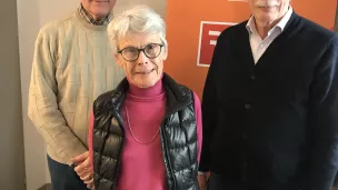 Bernard Badet, Monique Durandau et Philippe Desnoyers ©RCFSavoie