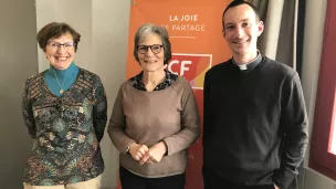 Marie-Caroline Suchon, Sabine Le Bideau et Vincent Coutin