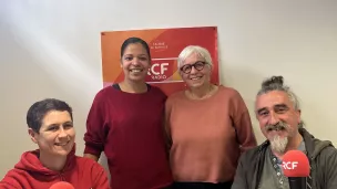 Aurore Guillard, Ivola Pounembetti, Liliane Pothier et Raphaël Le mauve