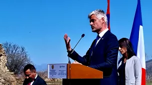 Laurent Wauquiez en Arménie 