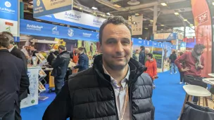 David Chauve, président de la chambre d'agriculture du Puy-de-Dôme au salon de l'agriculture 2023