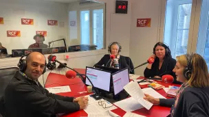 François Annycke, Élisabeth Bourgois, Cyprienne Kemp Crédit RCF Hauts de France Michel Picard