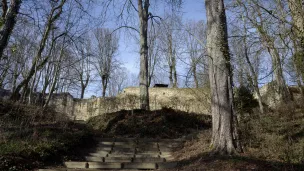 Ruines du château de Montrond. © Wikipedia.