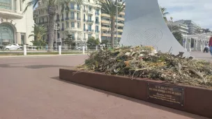 "L'Ange de la Baie" a été inauguré le 14 juillet 2022. (Photo RCF Nice Côte d'Azur Laura Grondard)