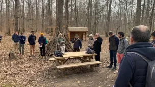 Le pèlerinage des pères de famille du Berry, © Communication diocèse de Bourges.