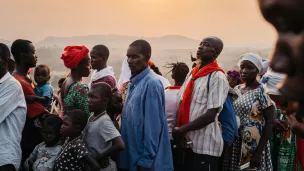 C'est en Asie et en Afrique que le nombre de baptisés augmente sensiblement (Photo : Pèlerinage diocésain de Ngu Komba, en Centrafrique, le 05/12/2019 ©Jean-Matthieu Gautier / Hans Lucas)