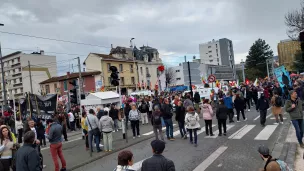 Rassemblement place du 1er mai à Clermont jeudi 23 mars