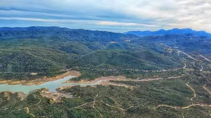 Lac de Saint-Cassien, novembre 2022 - Photo : Laura Vergne, RCF Nice Côte d'Azur 