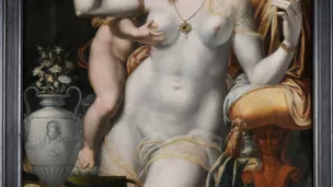 La Vénus et l'Amour, Luca Penni. © Musées de Bourges.