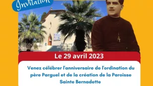 Invitation Paroisse Ste Bernadette 29 avril 2023