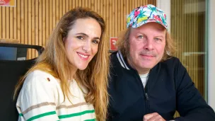 Victoria Bedos (à gauche), Philippe Katerine - © RCF Lyon