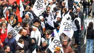 cortège CFE-CGC - DR