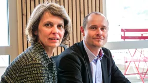 Alice Conte-Jansen (à gauche), Clément Dodane - © RCF Lyon