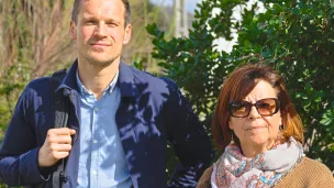 Cédric Barbaud et Evelyne Pommier © François Ducoloner