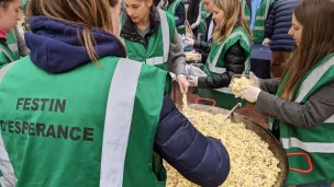 les bénévoles de Festin d'Espérance - © RCF Lyon (Didier Rodriguez)