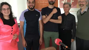 Marie Durand, Samiullah, Paul Minard, Michèle Couade et Philippe Nemoz