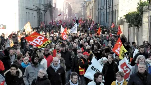 Wikimedia Commons ® Toufik-de-Planoise : Manifestation à Besançon, le 11 février 2023