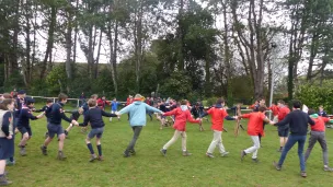 Rassemblement interscout du diocèse de Rouen le 1er avril © Diocèse de Rouen