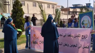 Oeuvre d'Orient La fête des Rameaux à Qaraqosh (Irak)