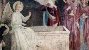 La découverte du tombeau vide, par Fra Angelico ©Wikimédia commons