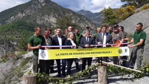 L'inauguration de la piste DFCI - RCF