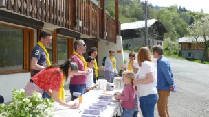 Arrivée de participants au week-end du 6-7 mai 2023 ©SEDICOM