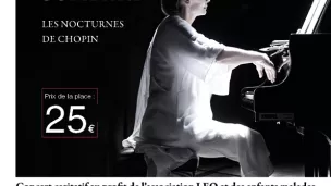 Concert de piano "Les nocturnes de Chopin" par Elizabeth Sombart le 30 mai 2023