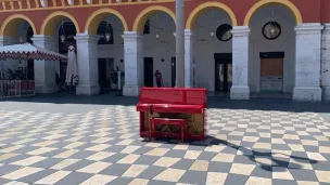 Ce piano pourra t-il encore se trouver place Masséna ? - Photo RCF O.B.