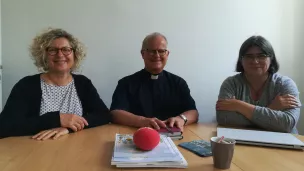 Céline, Bertrand, Coralie