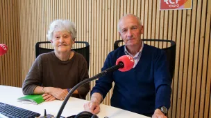 Marie de Chambost (à gauche), Jean-François Bergerot - © RCF Lyon