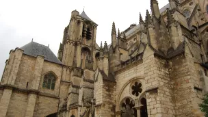 La cathédrale de Bourges passe à l'heure britannique samedi © RCF - Florent Sonzogni.