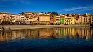 Comme l'ensemble du secteur touristique français, Collioure (Pyrénées-Orientales) s'apprête à faire le plein de vacanciers cet été. ©Eric Beracassat / Hans Lucas
