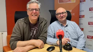 Thierry Dutat (gauche) et Éric Collin (droite)