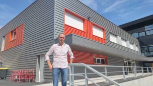 Jean-François Fournier, le directeur de l'ensemble scolaire Notre Dame du Château de Monistrol-sur-Loire. ©RCF Haute-Loire