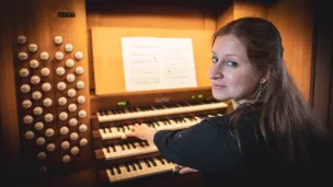 Maria Vekilova par Olivier Legardien le 7 mai 2022 sur l'orgue de la collégiale Sainte-Waudru de Mons