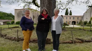 Marie, Coralie et Brigitte