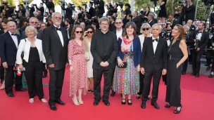 La montée des marches du jury œcuménique. Cannes 2023