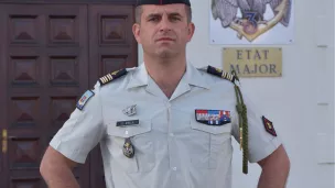 Le colonel Emmanuel Nielly, nouveau chef de corps du 3ème RIMa de Vannes. 