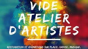 Vide-atelier d'artiste ce dimanche à Angers, Place Lafayette