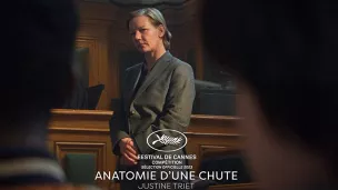 ©Affiche du film de Justine Triet, "Anatomie d’une chute"