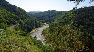 Les gorges de la Loire sauvage Gournier Monistrol © JC Parayre