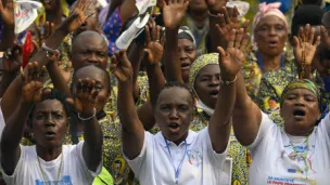 Rencontre des jeunes avec le pape François à Kinshasa, RDC, le 02/02/2023 ©Vatican Media