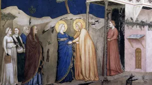 Giotto, La Visitation, 1310 ©Wikimédia Commons