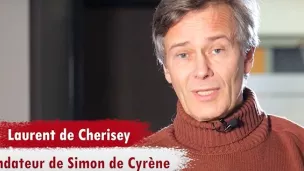 Laurent de Cherisey, cofondateur de Simon de Cyrène, ©capture d'écran de Simondecyrene.org.