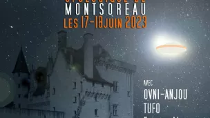 Affiche de la 2ème rencontre ufologique de Montsoreau